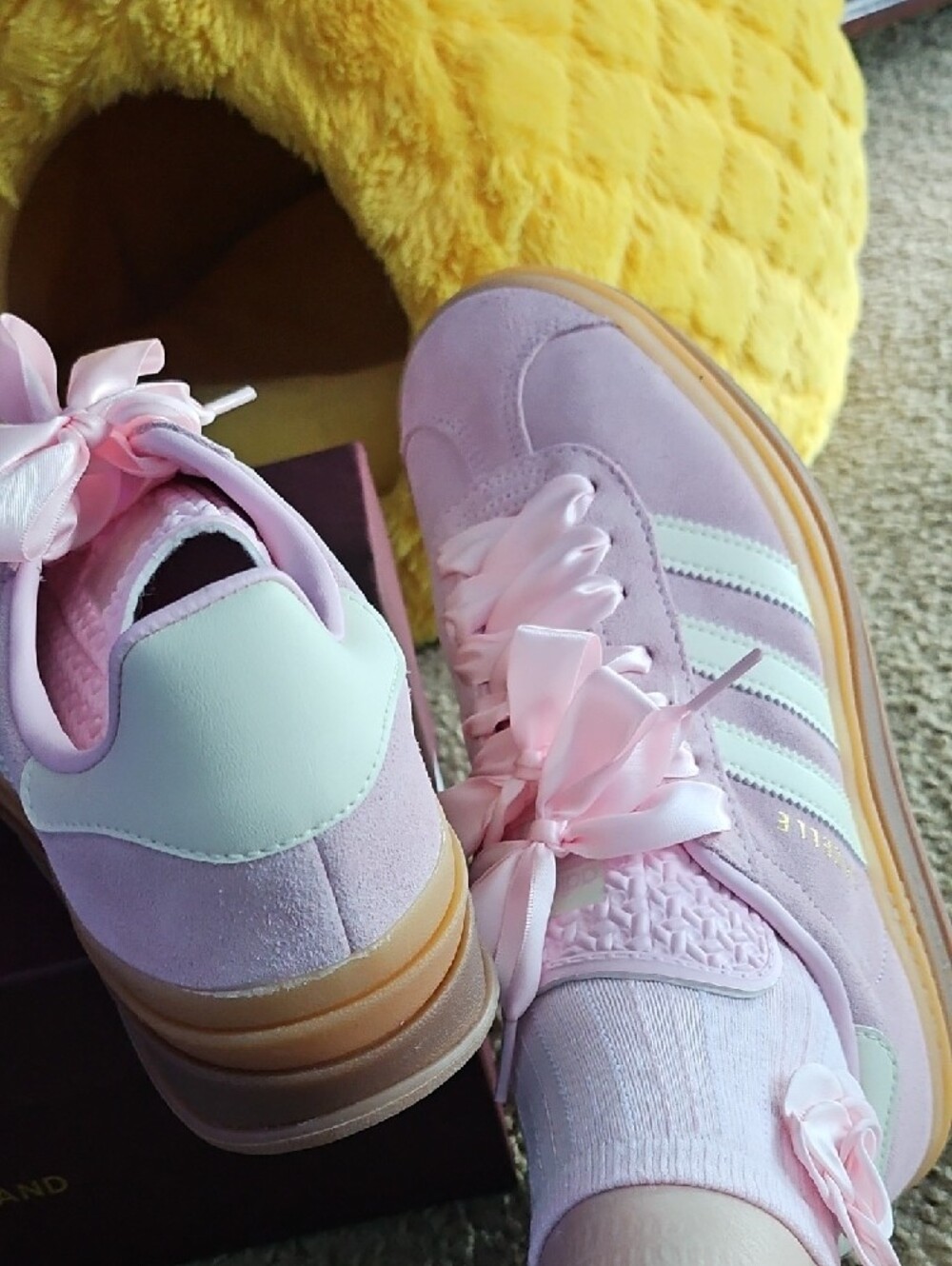 Adidas Gazelle Bold Light Pink - Picture 12 of 13